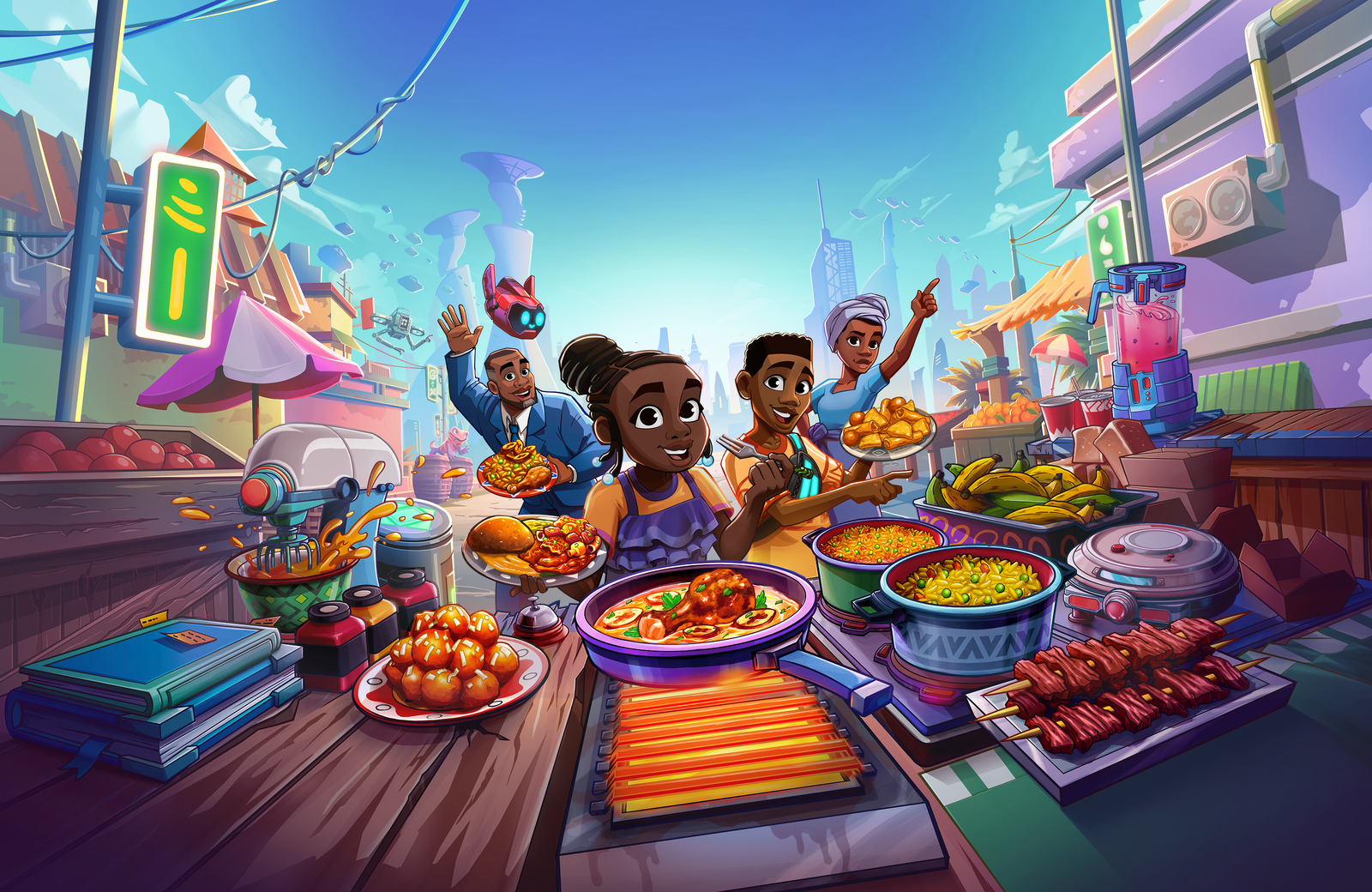 Mastering the Kitchen: Disney Iwájú’s Rising Chef